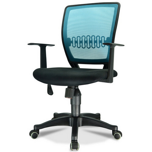 a modern minimalist rigor mesh office chair staff chair