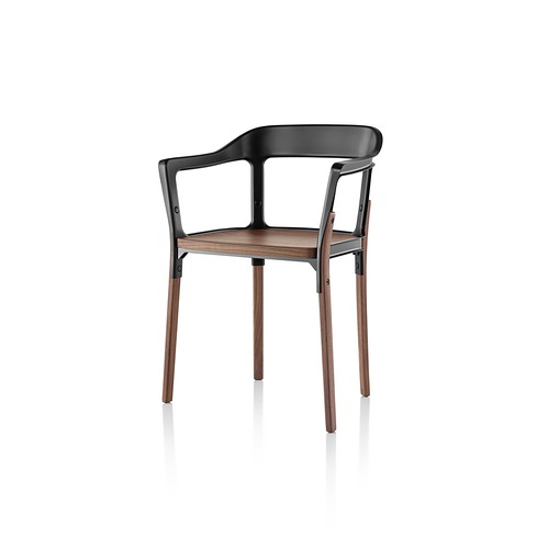 European creative Scandinavian Steelwood Chair seating