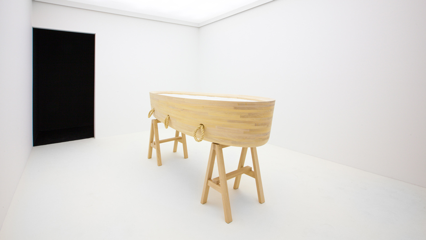 A recent exhibition of his work at New York City’s Espasso Gallery (his first in the United States), entitled A to Z, featured two objects made especially for the show: a cradle and a coffin. “This idea expresses my wish to design from the beginning of life to the end," says Weinfeld. 
